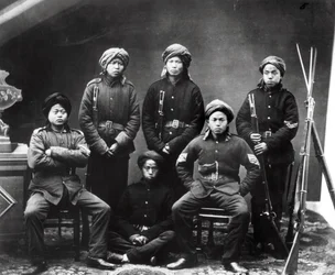 Leibwache von General Gordon, um 1855-60